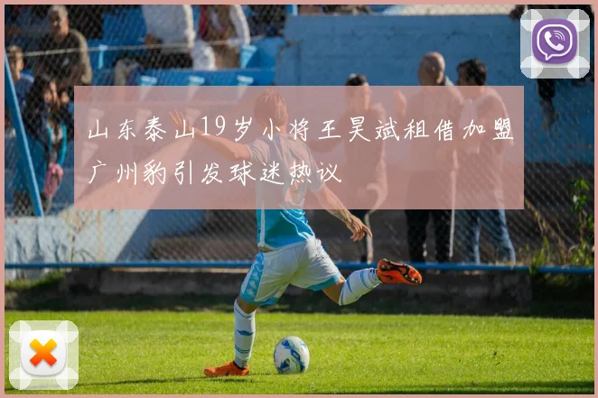 山东泰山19岁小将王昊斌租借加盟广州豹引发球迷热议